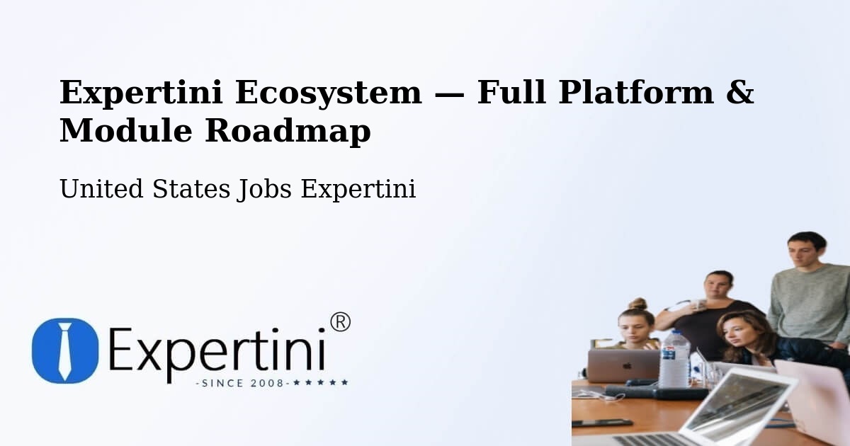 Expertini Ecosystem — Full Platform & Module Roadmap – Orem
